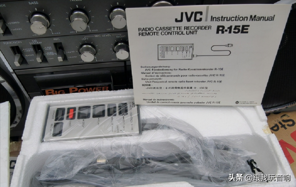 JVC 80年代推出的立體聲音響帶收音、盒式磁帶機功能