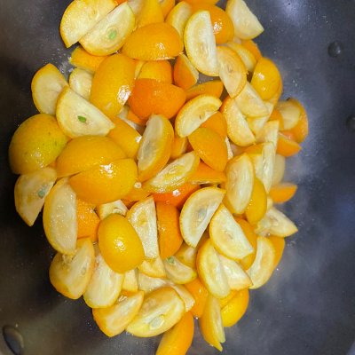 原來做冰糖金錢桔這麼簡單