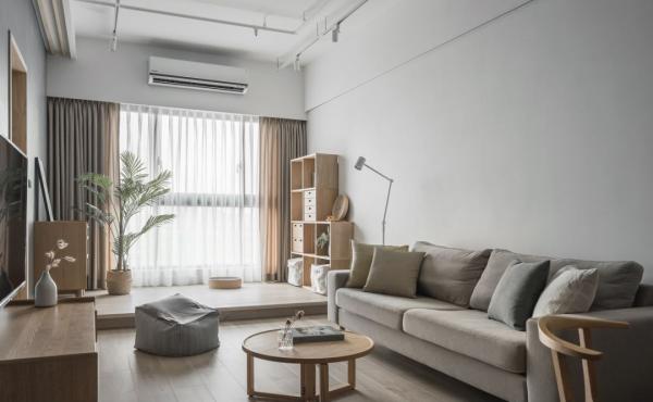 66㎡現代日式無印風，舒適無負擔的日系家