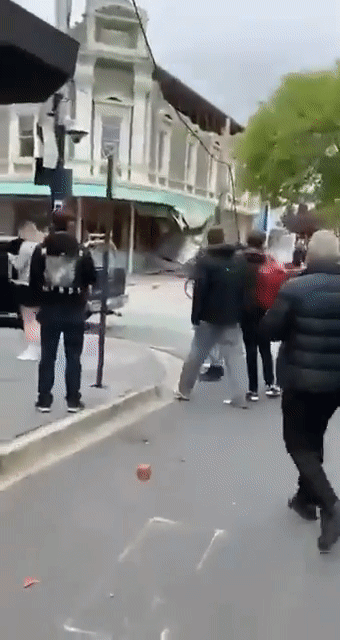 澳大利亞維多利亞州發生5.9級地震 墨爾本市內一些建築受損