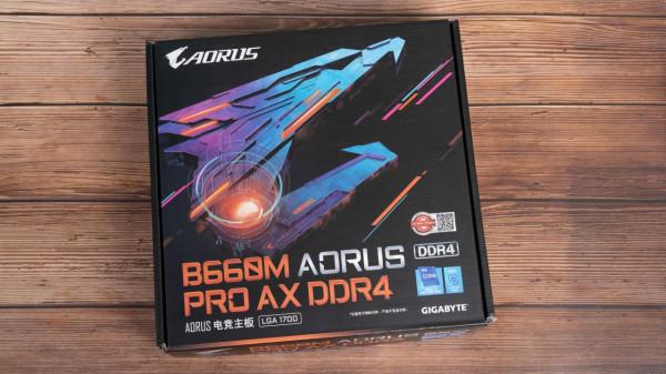 技嘉雪雕B660M AORUS PRO AX DDR4開箱測試，配帶K十二代酷睿無壓力