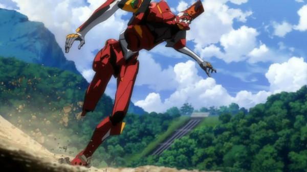 《新世紀福音戰士》第十使徒“空天使”，從空中墜落的生體炸彈