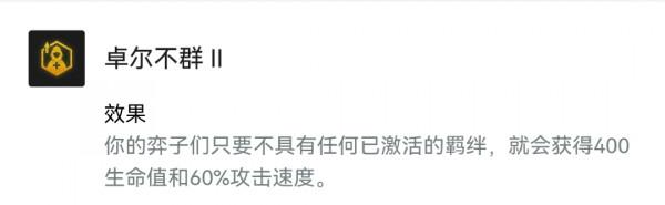 卓爾不群來了！這玩卓爾不群多是一件美事啊