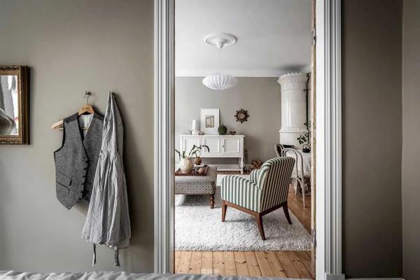 將復古空間轉換為時尚舒適現代瑞典公寓(70平方米) 將復古空間轉換為時尚舒適現代瑞典公寓(70平方米)