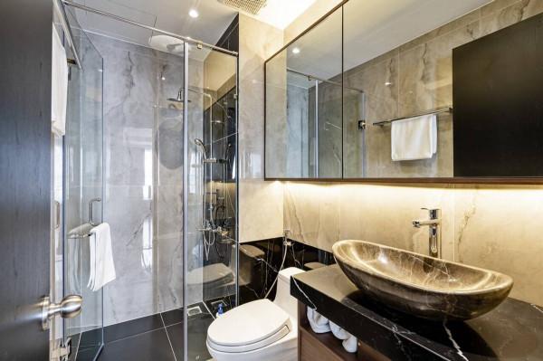 兩梯兩戶，115㎡打通公共區域所有的隔牆，大橫廳帶來大平層效果