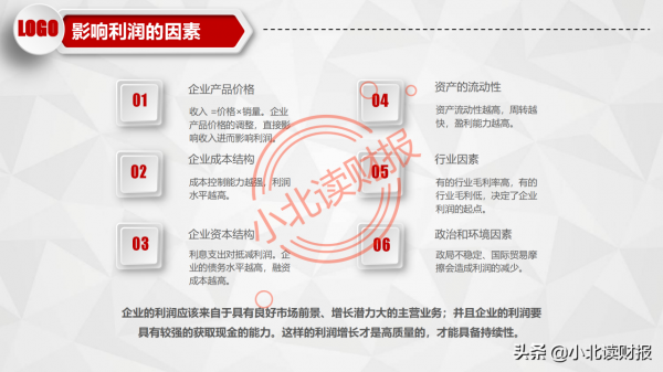 PPT分享——如何分析利潤表？