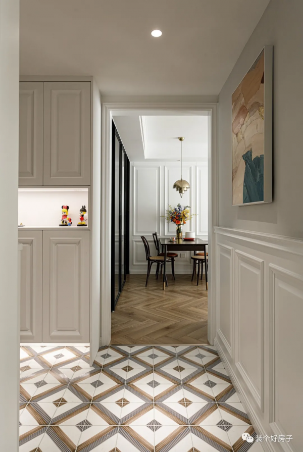 北京夫妻花58W裝68㎡:增加一個衣帽間,小兩居比大平層還實用 北京夫妻花58W裝68㎡:增加一個衣帽間,小兩居比大平層還實用