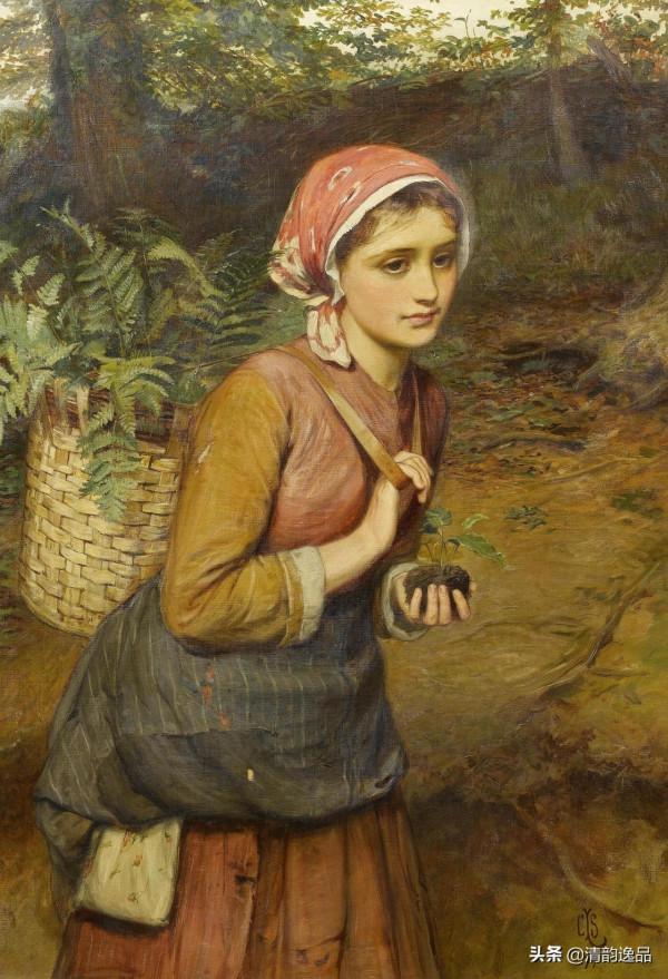 英國藝術家C.S. Lidderdale油畫作品欣賞