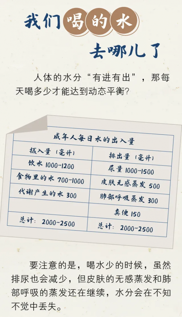 醫生總是讓我們多喝水，究竟有什麼用？
