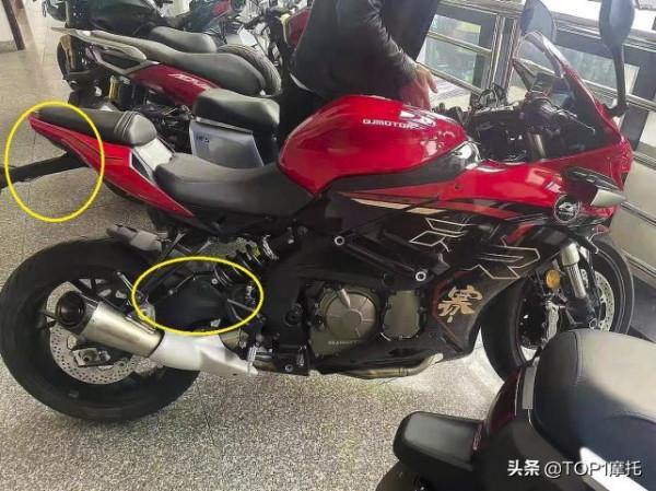 QJMOTOR賽600終於改款 配備定風翼 更換新排氣