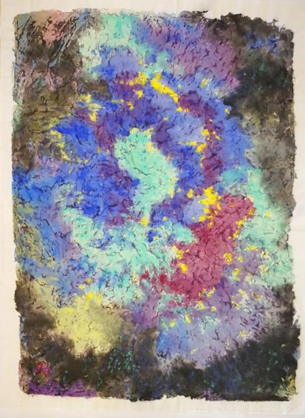 峰無坦途：李忠翔彩墨作品欣賞