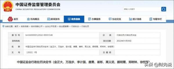 3年財務造假231億，堪稱第二個樂視，7名高管被罰605萬自食惡果