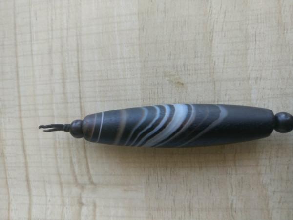 我收藏的天珠型纏絲瑪瑙