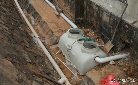 在農村蓋房子，“沒下水道”如何解決？有經驗的老師傅教你怎麼做
