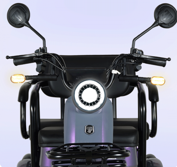 金彭、雅迪、步步先推出新電動三輪車，車型小巧，主打代步與載人