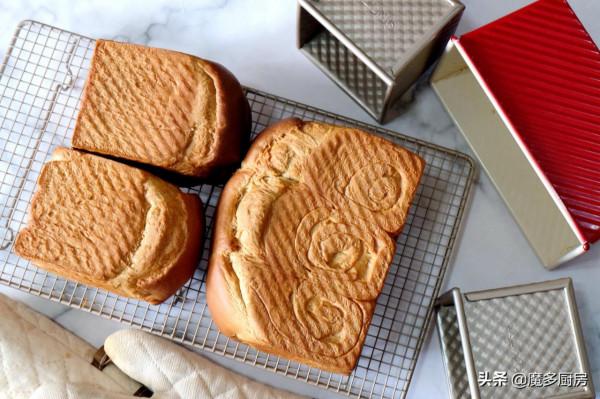 咖啡口味麵包又香又軟，媽媽第一次做就被倆孩子誇獎：太好吃了