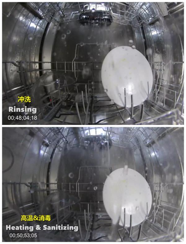 洗碗機怎麼把碗洗乾淨？老哥把攝像機放進去後，網友：原來如此