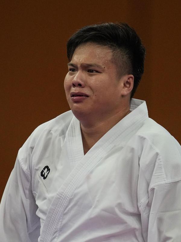 空手道——男子75公斤以上級決賽:劉帥奪冠 空手道——男子75公斤以上級決賽:劉帥奪冠