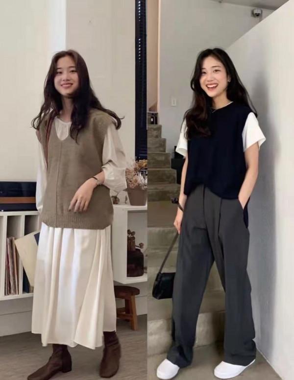 早秋這麼穿長裙、褲子！打造出一種輕熟感，氣質立馬顯出來