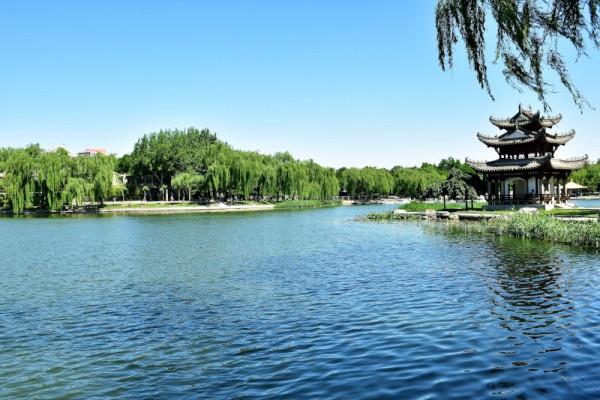 北京市區一網紅公園，山水畫廊風景絕美，門票2元公交可達