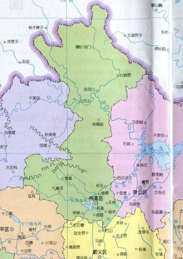 中國旅遊地圖攬勝—北京懷柔