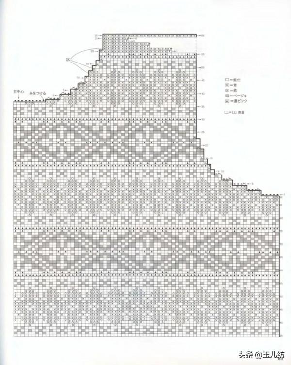 2021秋冬毛衣編織花樣圖案25款，漂亮又大氣