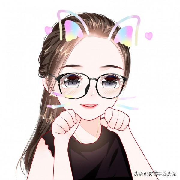 換個頭像吧，甜美可愛的女生動漫頭像，網友紛紛點贊