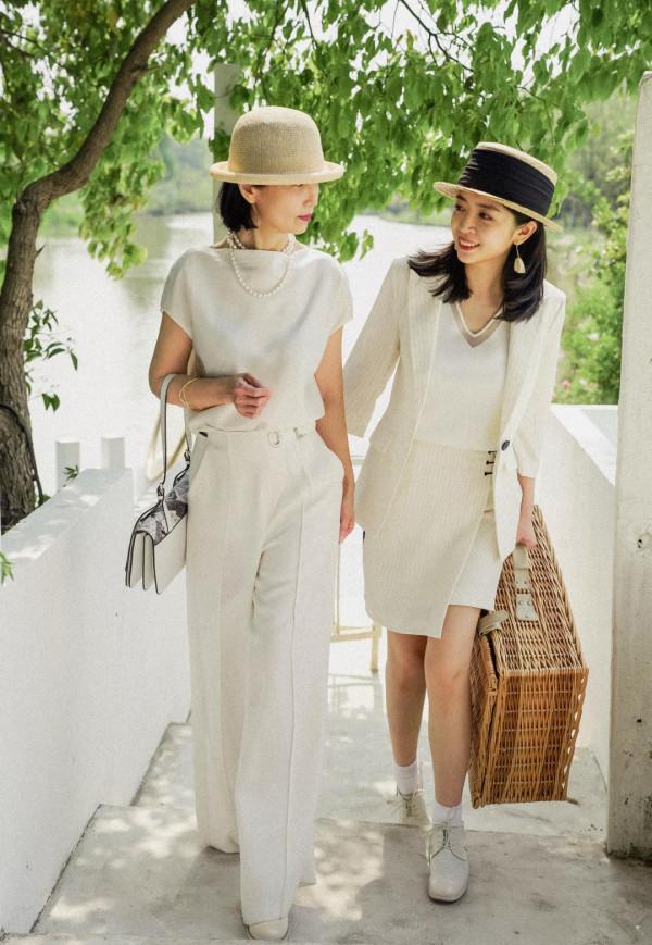 這才是雅緻女人該有的打扮，簡約風穿搭高階又大氣，照著穿很nice