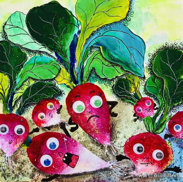 教程丨少兒美術課程《拔呀拔呀拔蘿蔔》 教程丨少兒美術課程《拔呀拔呀拔蘿蔔》