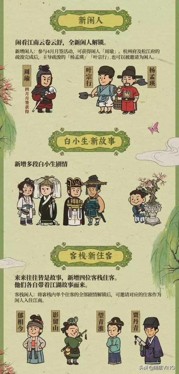 國風手遊《江南百景圖》春季新版本更新已上線