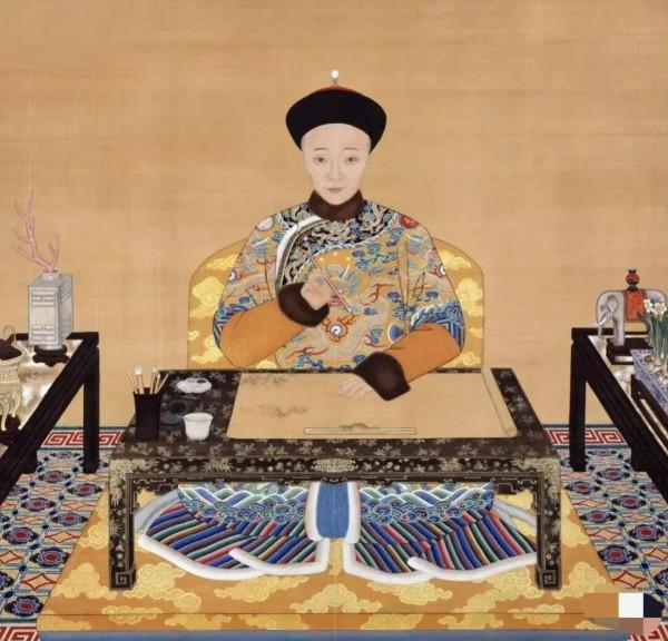 清代皇帝讀書像 清代皇帝讀書像