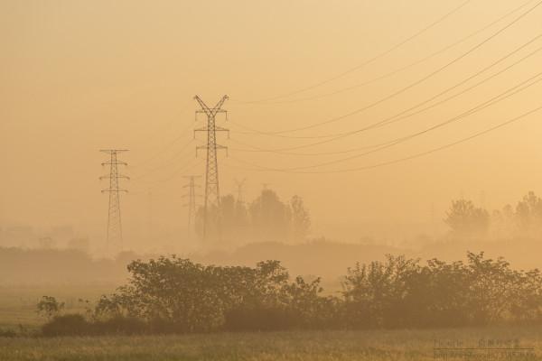 深秋,鄉村晨霧 深秋,鄉村晨霧