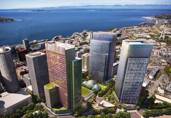 以企業總部來看全球市值前十高的科技公司——騰訊摩天樓傲視群雄