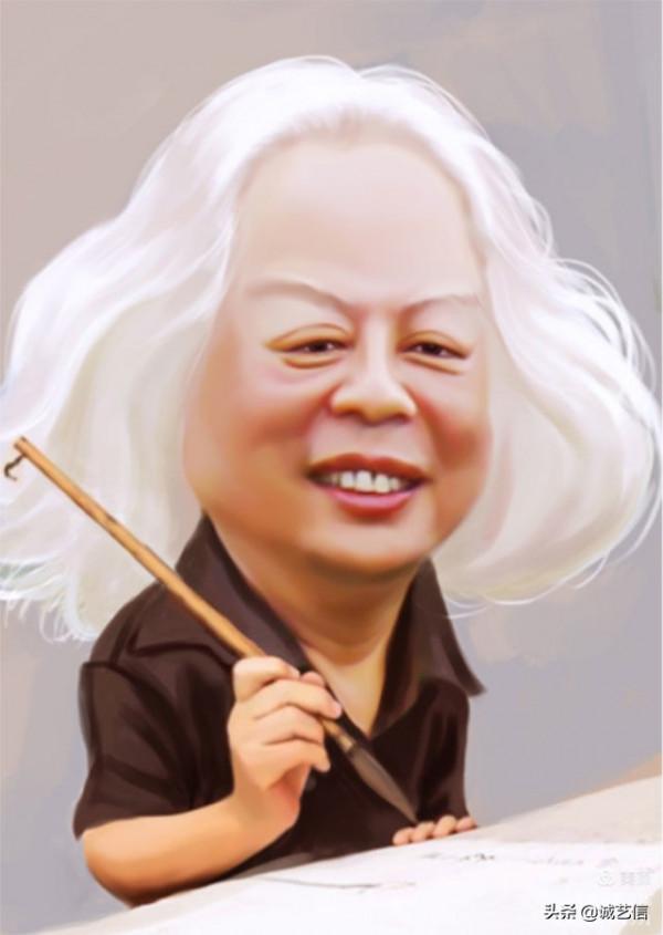 中國藝術名家肖像漫畫展