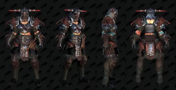 暗黑破壞神：不朽封測野蠻人盔甲套裝