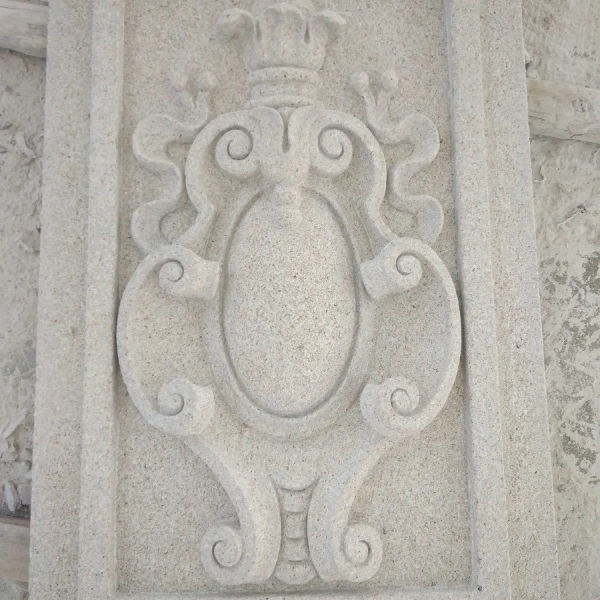 別墅，圓柱，線條，雕刻，水刀拼花，旋轉樓梯等異形石材欣賞