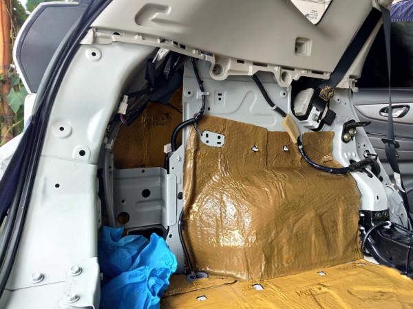 安靜生活 廈門靚車港日產奇駿汽車隔音改裝大白鯊