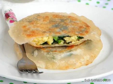 韭菜雞蛋餡餅可以這樣做，不露餡且皮薄餡多，咬一口滿口香，好吃
