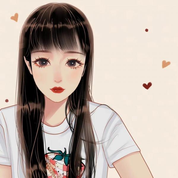 女生頭像｜卡通漫畫頭像｜手繪頭像