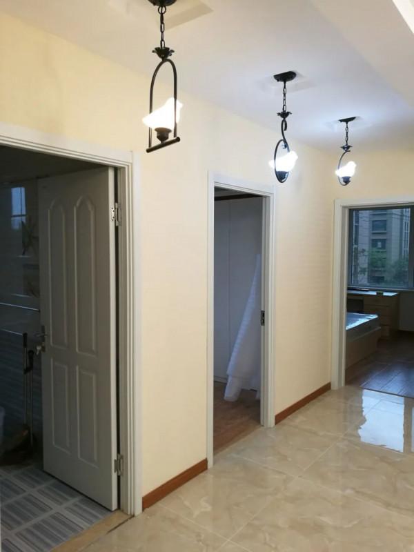 等不及曬曬新房子，防盜網還沒來得及裝，大家說衛生間很好看