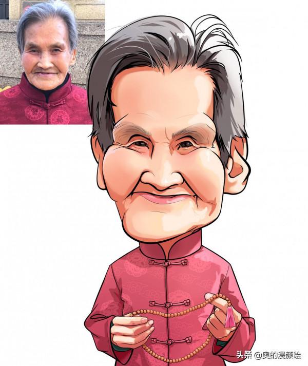 2021年畫的人物肖像漫畫作品精選