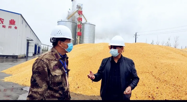 七十三團玉米烘乾廠促生產 解民憂