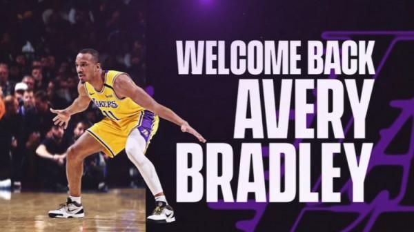 歡迎回來！湖人官方向布拉德利致敬