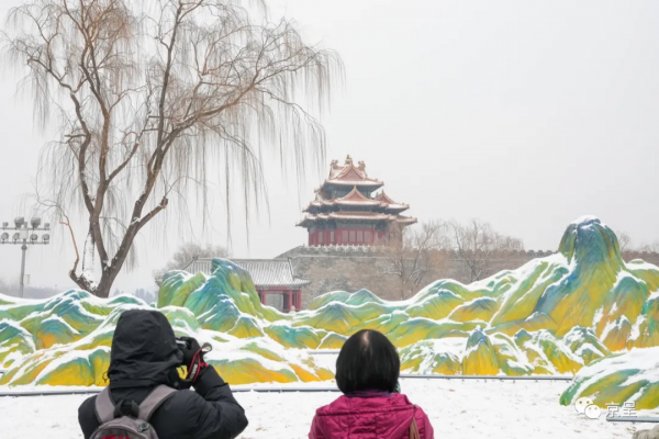 當千里江山遇上北京的雪