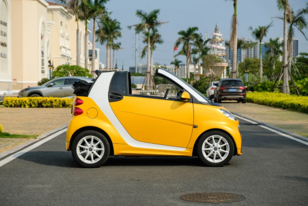 「阿站長開車」嚮往天空自由的小可愛——二手 敞篷SMART