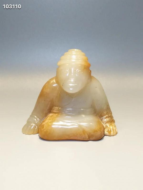 坐人流行於：漢和田玉