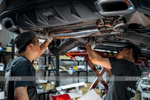 賓士GLC coupe AMG升級卡鉗輪轂排氣 安全改裝 賓士GLC coupe AMG升級卡鉗輪轂排氣 安全改裝