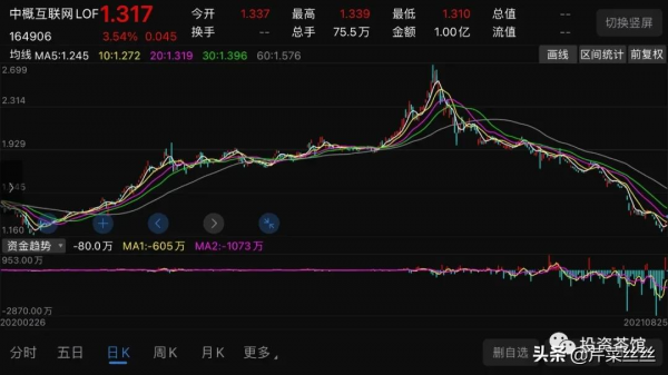 中概互聯-中國網際網路公司基金，跌出價值