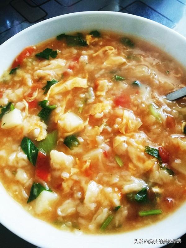 早餐別將就，早起十分鐘就能做，熱乎乎的一碗，營養又暖胃