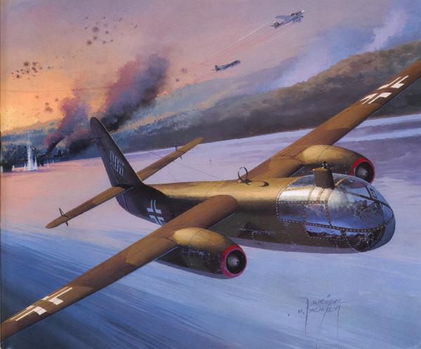 德國科技和工業皇冠之一，Ar-234“閃電”噴氣式轟炸機